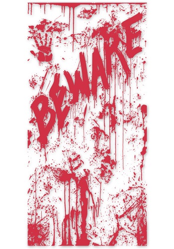 Bloody Door Cover By: Beistle for the 2022 Costume season.