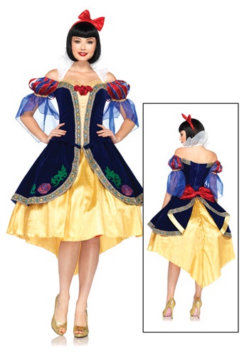 Women's Disney Deluxe Snow White Costume -image