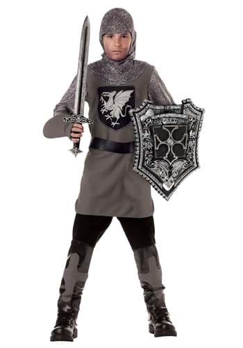 Kid's Valiant Knight Costume -image