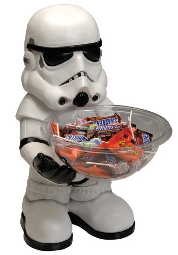 Stormtrooper Candy Bowl Holder By: Rubies Costume Co. Inc for the 2022 Costume season.