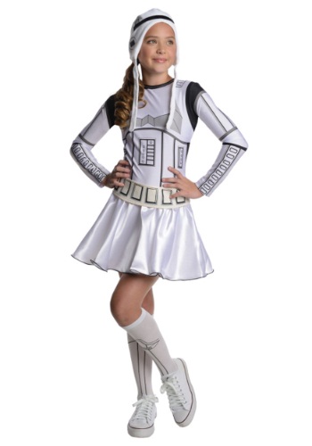 Storm Trooper Tween Dress Costume