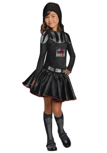 Darth Vader Girls Dress Costume By: Rubies Costume Co. Inc for the 2022 Costume season.