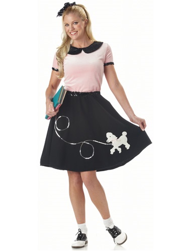 Adult Sock Hop Costume -image