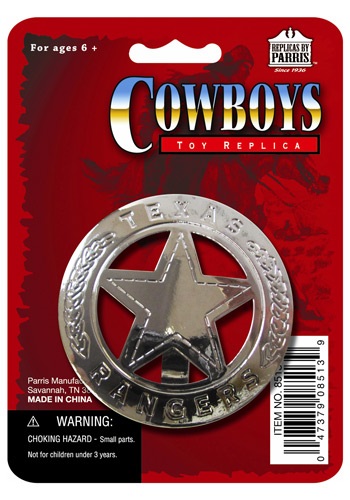 unknown Texas Ranger Badge