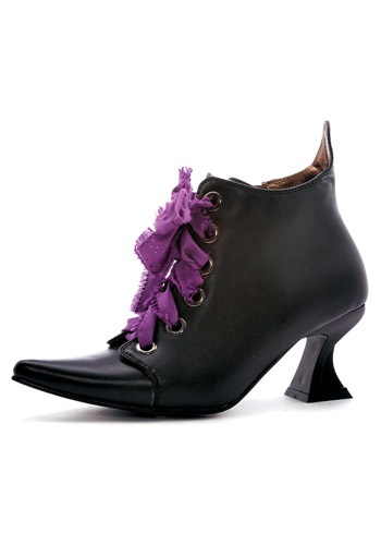 Womens Lace Up Witch Shoes -image