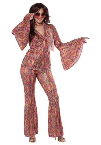 Women's 1970s Disco Costume -image