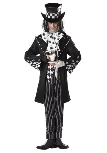 Plus Size Dark Mad Hatter Costume By: California Costume Collection for the 2022 Costume season.