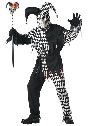 unknown Adult Dark Jester Costume