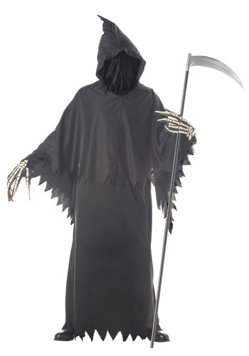 Grim Reaper Deluxe Costume By: California Costume Collection for the 2022 Costume season.