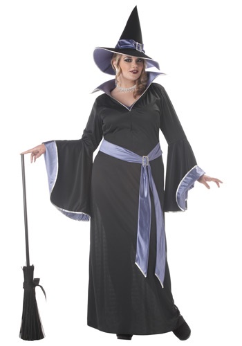 Plus Size Glamour Witch Incantasia Costume -image