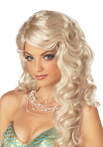 unknown Mermaid Blonde Wig