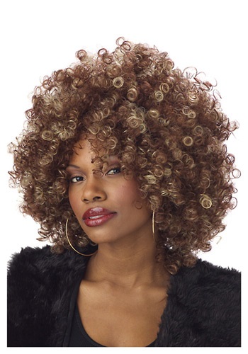 Fine Foxy Fro Wig By: California Costume Collection for the 2022 Costume season.
