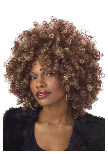 Fine Foxy Fro Wig -image
