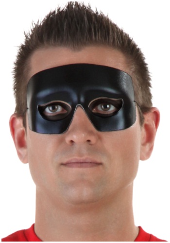 Hero and Villain Black Eye Mask By: H.M. Smallwares for the 2022 Costume season.