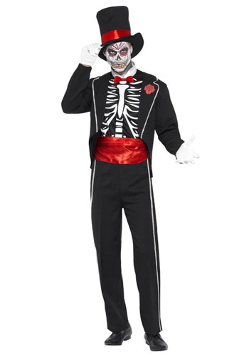 Mens Day of the Dead Costume -image