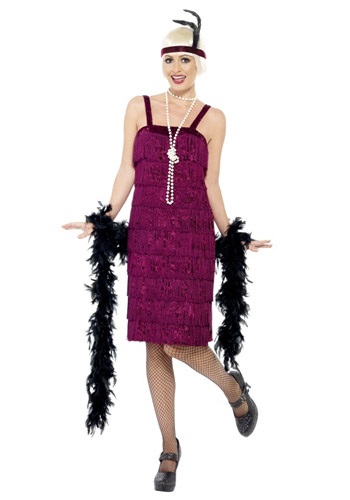 Plus Size Jazz Flapper Costume -image