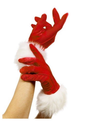Sexy Santa Gloves By: Smiffys for the 2022 Costume season.