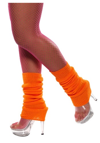 Orange Leg Warmers -image