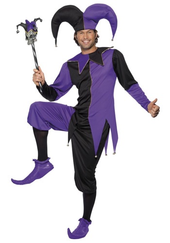 Medieval Jester Costume -image
