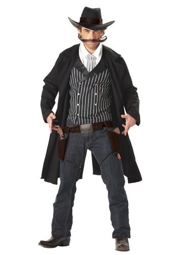 Adult Gunfighter Western Costume -image