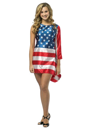 unknown Teen Flag Dress
