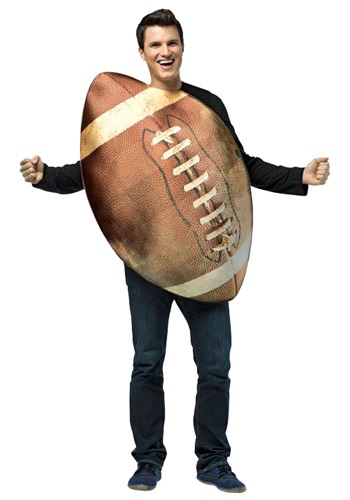 Adult Get Real Football Costume -image