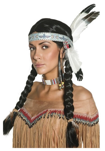 Native Indian Wig By: Smiffys for the 2022 Costume season.