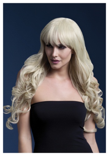 Styleable Fever Isabelle Blonde Wig By: Smiffys for the 2022 Costume season.