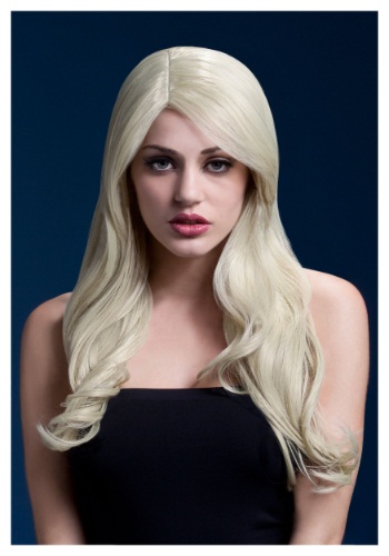 Styleable Fever Nicole Blonde Wig By: Smiffys for the 2022 Costume season.