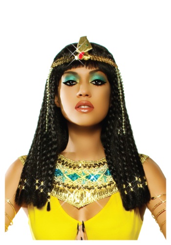 Queen Cleopatra Wig By: Goddessey for the 2022 Costume season.