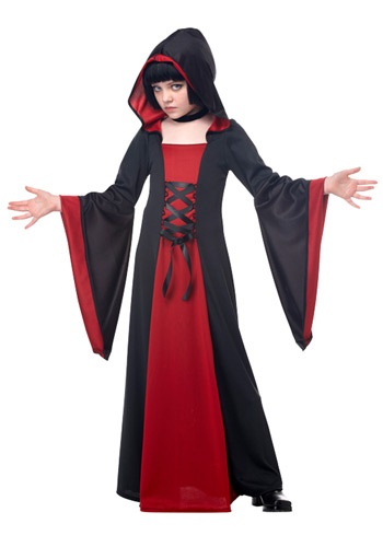 Child Red Hooded Robe By: California Costume Collection for the 2022 Costume season.
