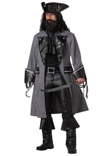 Mens Blackbeard Pirate Costume -image