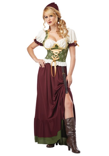 Renaissance Wench Costume -image