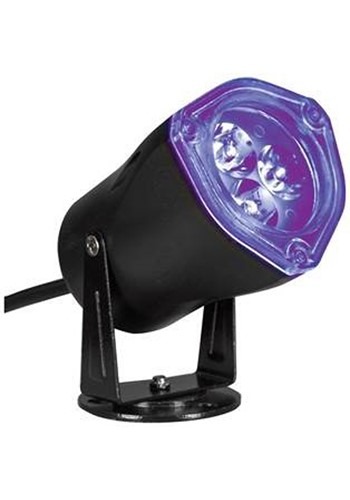 LED Black Outdoor Spot Light By: Sunstar Industries for the 2022 Costume season.
