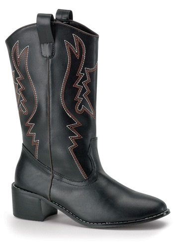 Mens Black Cowboy Boots By: Pleasers USA, Inc. for the 2022 Costume season.