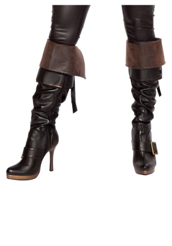 Womens Swashbuckler Boot Covers By: Roma for the 2022 Costume season.