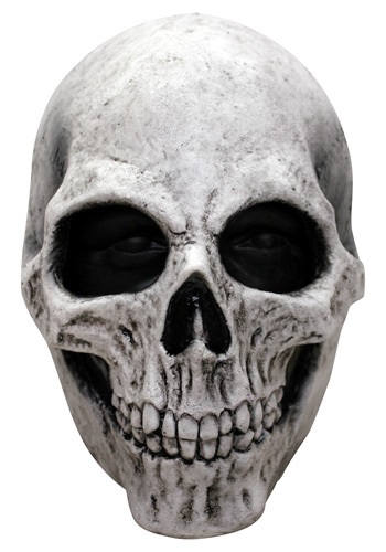 White Skull Mask By: Ghoulish Productions for the 2022 Costume season.