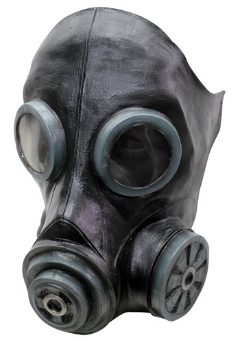 Smoke Mask Black By: Ghoulish Productions for the 2022 Costume season.