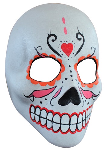 Day of the Dead Catrina Deluxe Mask -image