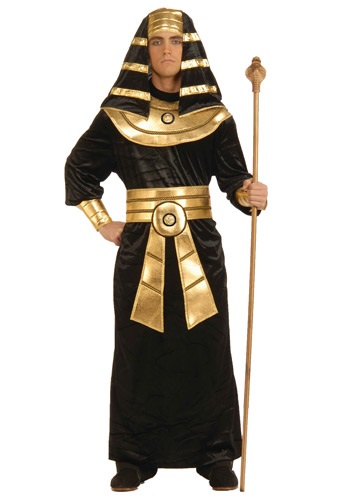Adult Black Pharaoh Costume -image