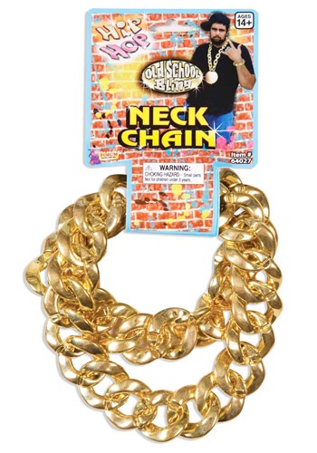 Big Link Gold Chain Necklace -image