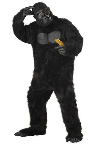 Plus Size Realistic Gorilla Suit -image