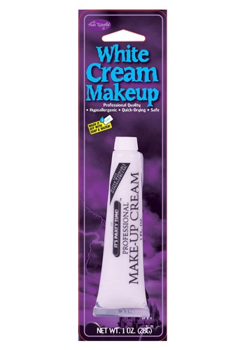Professional Cream Makeup - White By: Fun World for the 2022 Costume season.