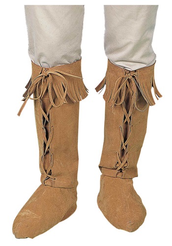 Indian Fringe Boot Tops -image