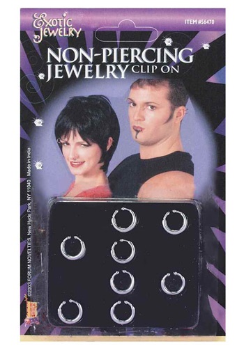 Non Piercing Body Jewelry By: Forum Novelties, Inc for the 2022 Costume season.