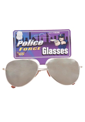 Police Force Mirrored Sunglasses By: Forum Novelties, Inc for the 2022 Costume season.