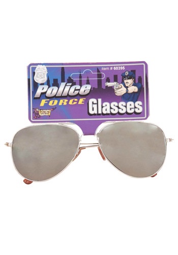 Police Force Mirrored Sunglasses -image