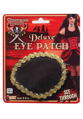 Deluxe Pirate Eye Patch By: Forum Novelties, Inc for the 2022 Costume season.
