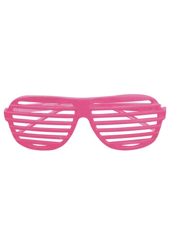 Neon Pink 80s Shades -image