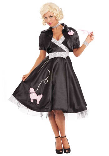 50s Poodle Diva Costume -image